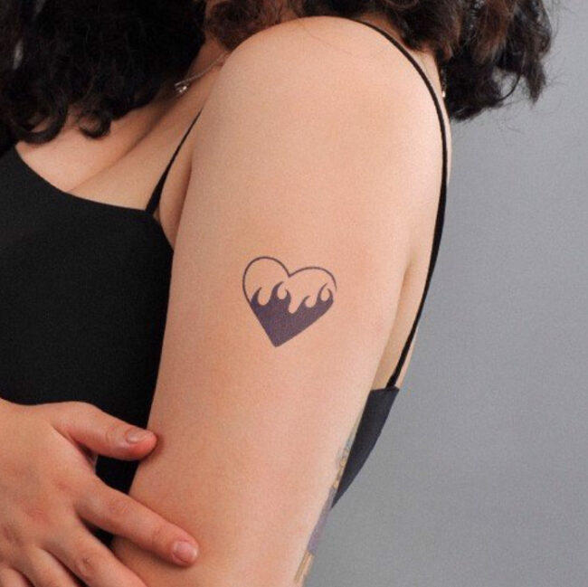 Hình xăm trái tim Xăm hình bấm TRUY CẬP để liên hệ  Hình xăm trái tim Hình  xăm Mini tattoos
